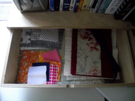 On the left; RSC15 and a partially finished purse